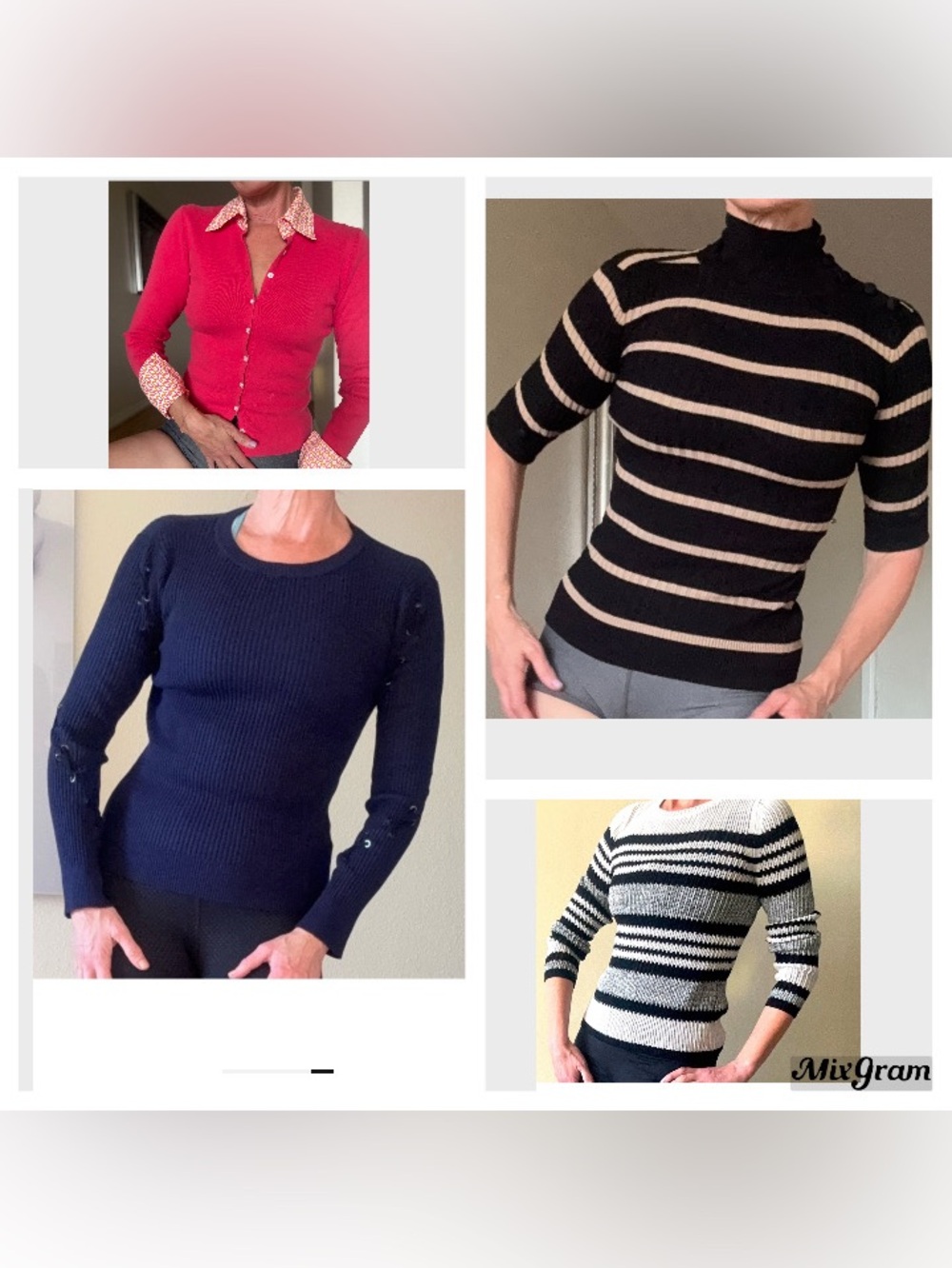 Bundle (4) TopShop, Inc Turtleneck winter & mugs sweater, John &Jenn Navy $180